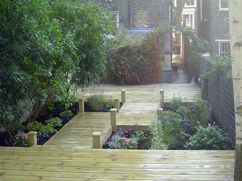 Rachel Hartley Islington Garden with Decking